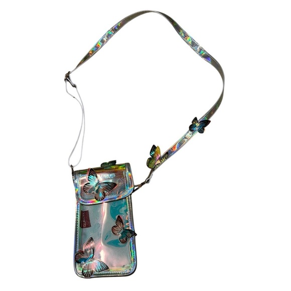 Dolls Kill Clubexx disco butterfly adjustable purse one size fits all - Picture 9 of 10